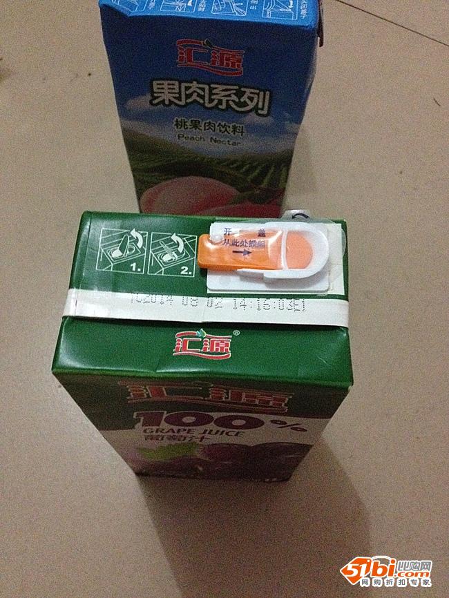 【天猫超市】汇源100%纯果汁葡萄汁1L\/瓶 浓