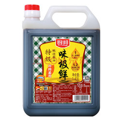 厨邦 味极鲜酱油 生抽1.43l 14.4元