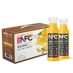 农夫山泉NFC果汁 100%NFC橙汁300ml*10瓶