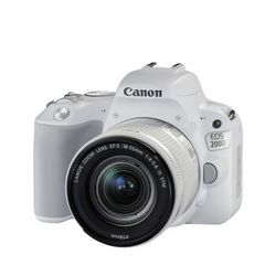 Canon 佳能 EOS 200D 单反相机套机 白色(EF