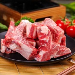 龙大肉食 猪脊骨块 500g *10件