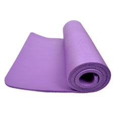 加宽加厚健身瑜伽垫,尺寸183*61cm,厚10mm,超