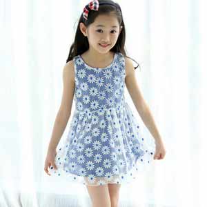 夏季韩版新款女大童公主裙,110cm-150cm ,选